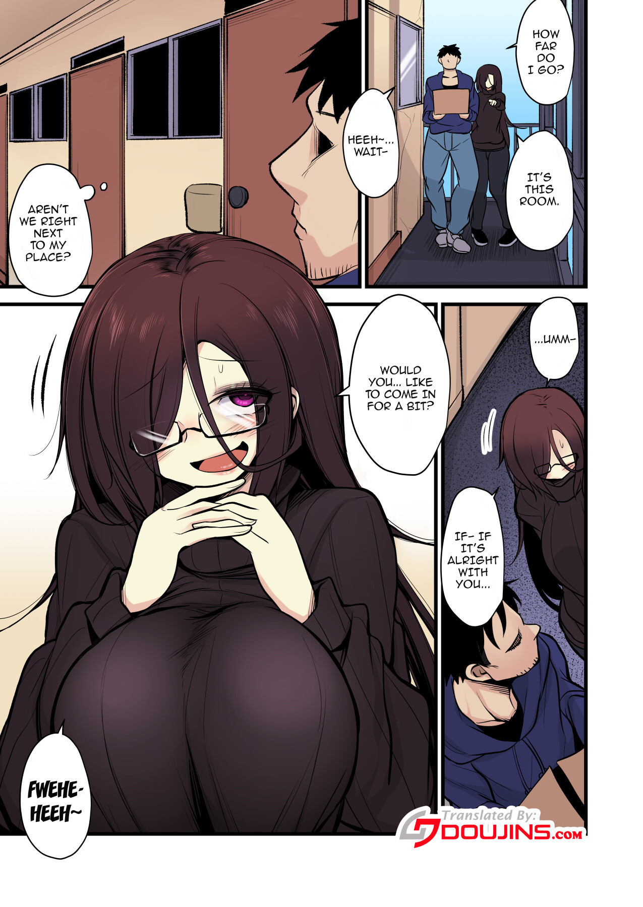 Hentai Manga Comic-Do You Hate Clingy, Busty, Gloomy Girls? (Color)-Read-4